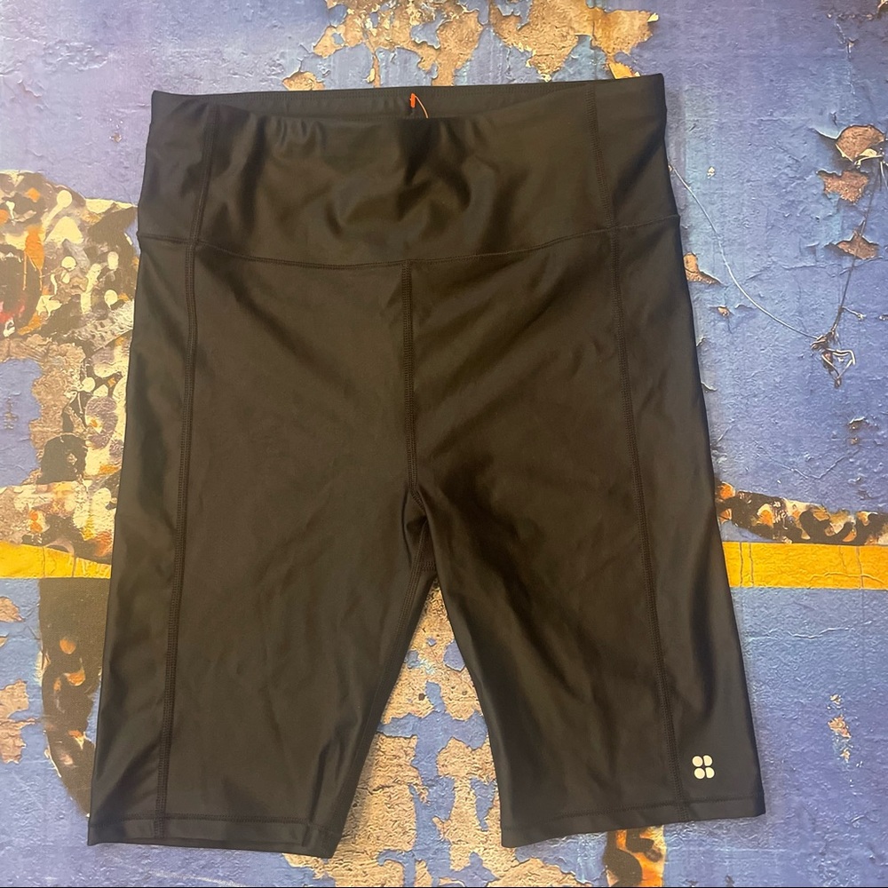 Sweaty Betty High Shine High Waisted 9" Biker Shorts